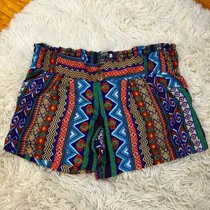 Cute patterned shorts